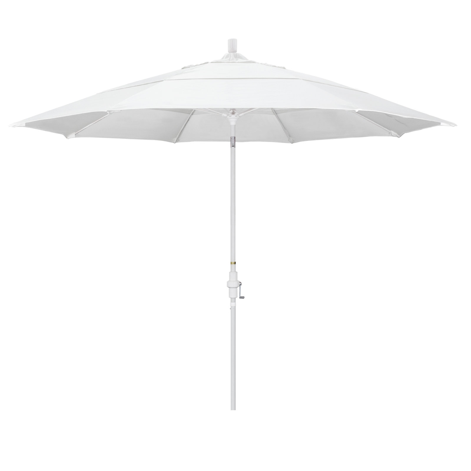 Brent 132'' Sunbrella® Outdoor Umbrella, Canvas Natural Sunbrella® Canvas