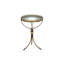 Table d'appoint en laiton Feliz