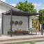 Pergola en aluminium avec auvent-96470415-123122875