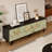 Solid Pine Wood TV Stand