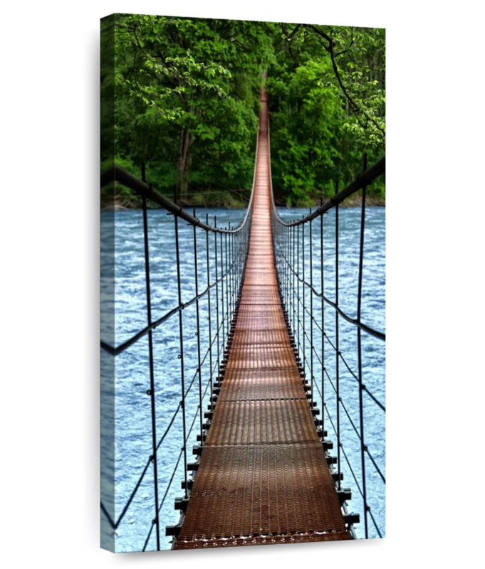 Jungle Rope Bridge, 24" H x 12" W