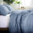 Southshore Fine Linens Clipped Jacquard Chevron Microfiber Comforter Set with shams-737166718-737166717