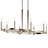 Tolani 8 - Light Wagon Wheel Chandelier-2109460556
