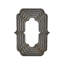 Sequential Scalloped Metal Beveled Wall Mirror-1168512558