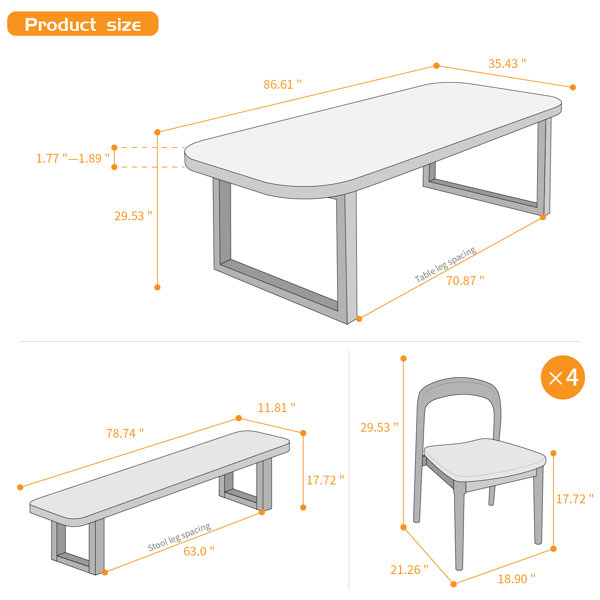Dimensions du produit