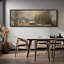 «Rustic Countryside Countryside Snow Winter Homestead Serenity», reproduction d'art sur toile-98042158-111176920