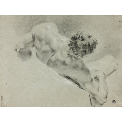 Male Nude Seen from the Back (1733-94)