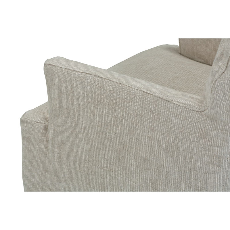Natural Finch Slipcovered Dining Chair