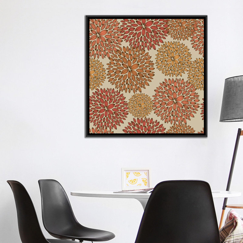 Pissenlits, impression sur toile tendue, H 37 po x l 37 po x P 1,5 po, Toile tendue