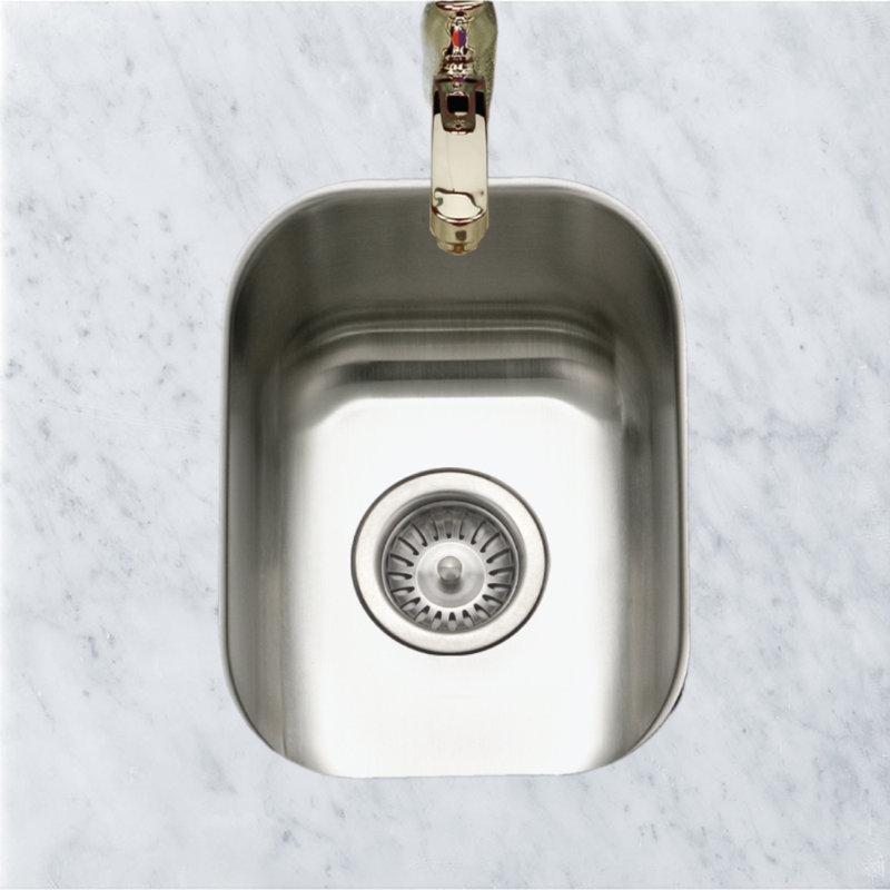 Houzer Club Series Undermount Small Bar/Prep Sink