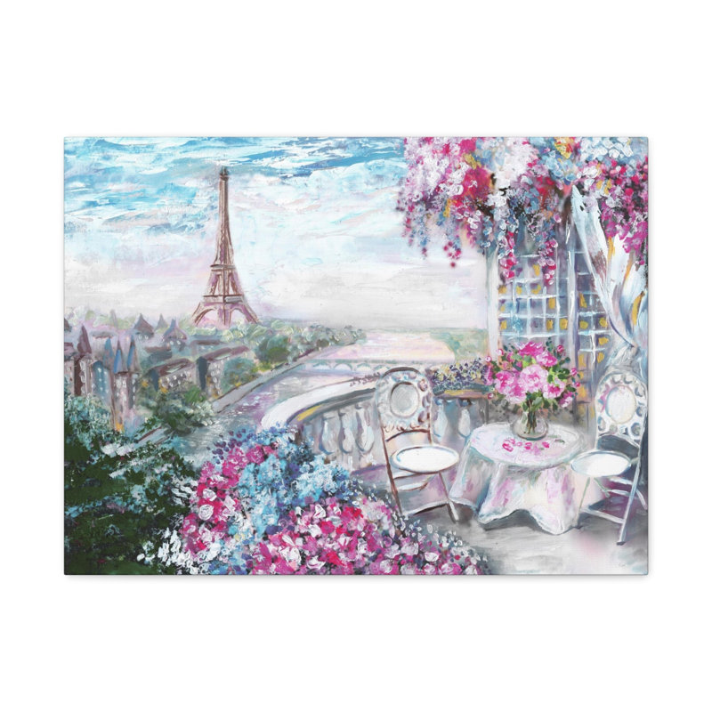 Wall Art on Canvas, 16cm H x 20cm W