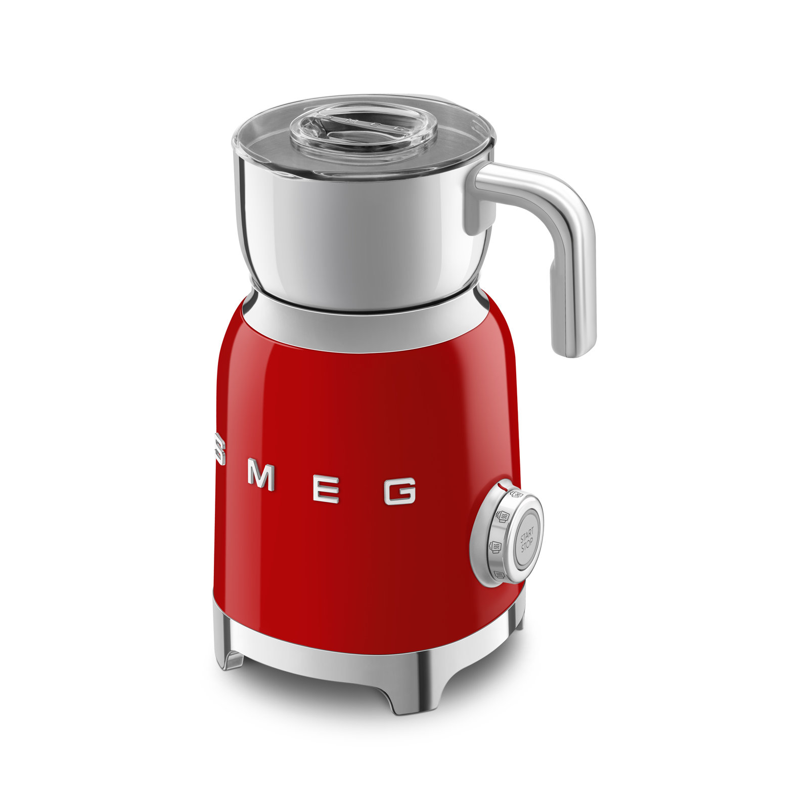 SMEG 50's Retro Style Milk Frother, Red