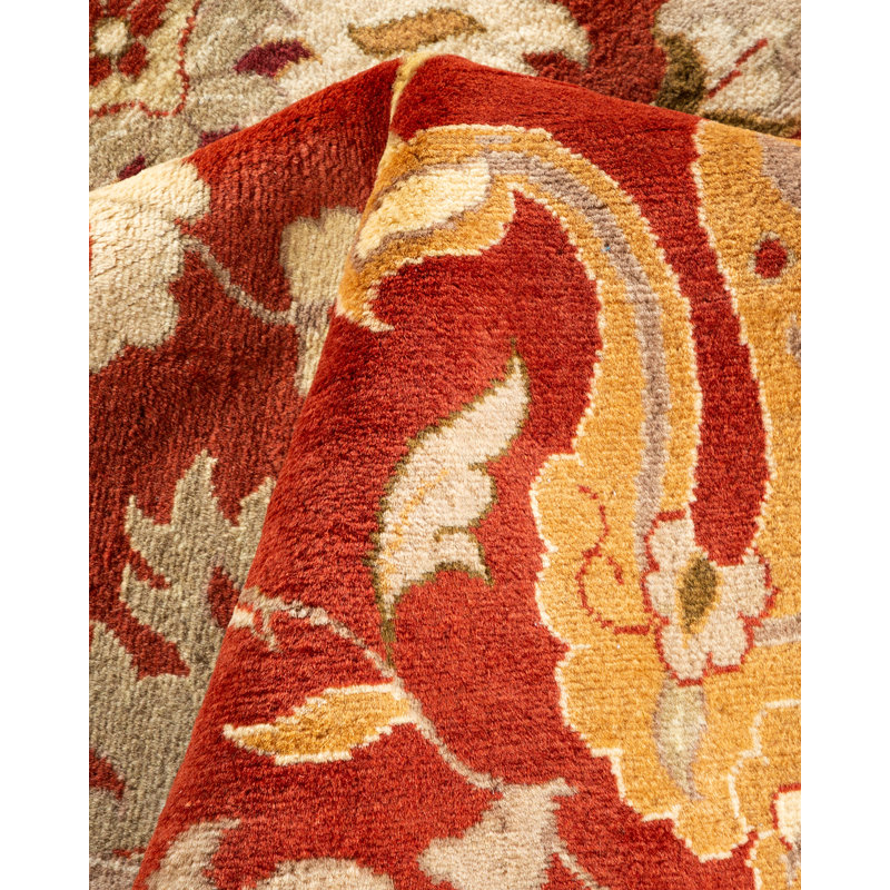 Classic One-of-a-Kind 6' 2" X 6' 3" Hand Knotted Area Rug