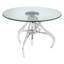 Wolfsburg Glass Top End Table