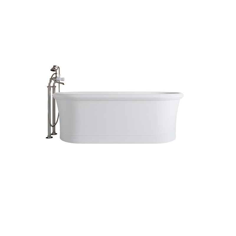 Celine 69.5'' L Freestanding Soaking Bathtub