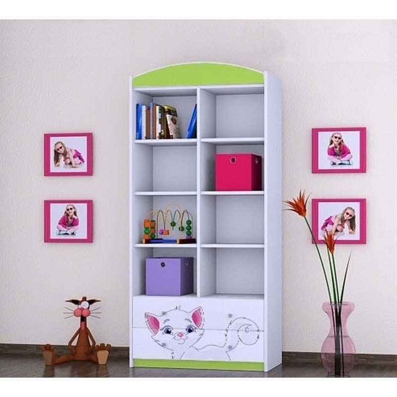 Juliana 183cm H X 88cm W Kids Cube, Green
