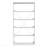 5-Drawer Dresser With Large Fabric Drawers, White