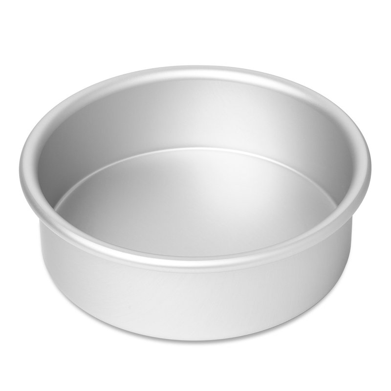 6-Inch Round Aluminum Cake Pan Set