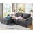 Leggat 89" Upholstered Sofa-98635947