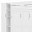 Lit escamotable avec tablettes, armoire et lumières DEL Gulshara-351498491-351498488