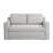 Serta Harvey 66.1" Full Size Convertible Sleeper Loveseat with Pop-Up Bed, Textured Woven-100114429