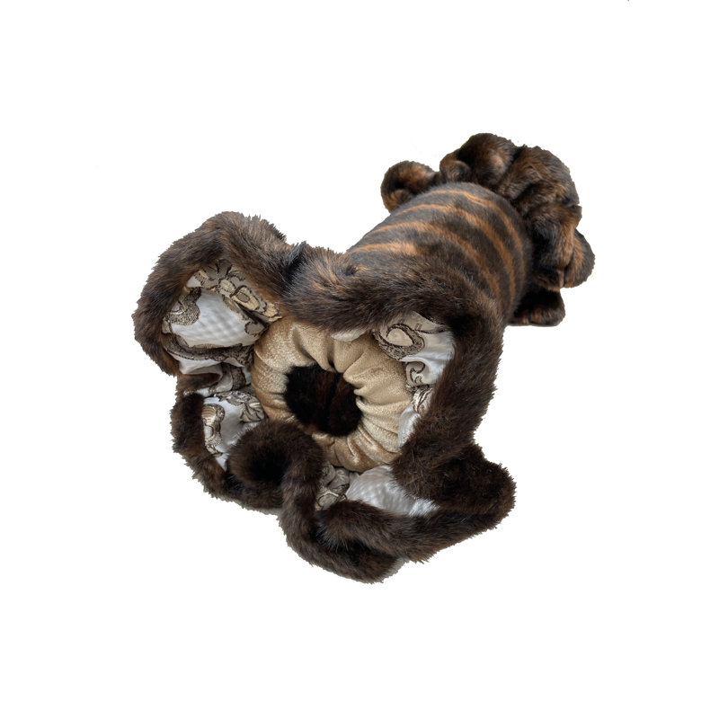 Coussin en fausse fourrure