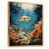Gold Floater Framed