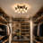 18.9''(W) 5 - Light Flush Mount Chandelier Ceiling Light