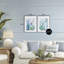 Coral Days Ocean Pastels, ensemble de 2 reproductions encadrées sous verre, par Kim Allen-1186291249-1186291261
