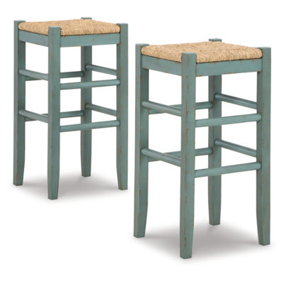 Broddrick Counter Stool with Solid Wood Frame