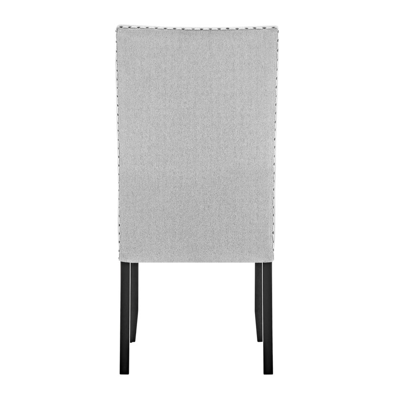 Mobilier de salle à manger à garniture cloutée 2 pièces