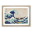 The Great Wave Off Kanagawa by Katsushika Hokusai - Framed Print-55738224-55738227