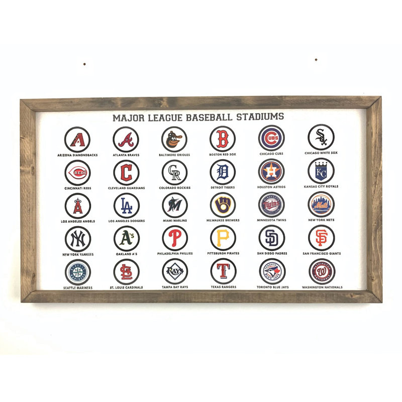 Mlb Round Icon Pinboard