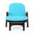 Blue is out of stock selected
