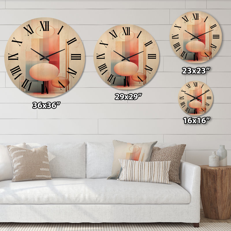 Horloge murale Winterton, Grand