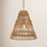 Lumini Single Light Natural Rattan Dimmable Pendant