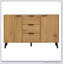 Sideboard Buffet Cabinet with Storage, Wood Coffee Bar Cabinet, 47.2" Kitchen Cabinet-358551821
