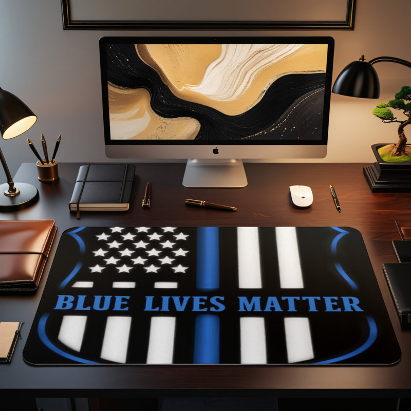 Polyester Desk Pad, 23.6x13.8