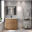 Space Saving Medicine Cabinets With Storage, Wood Modern Bathroom Cabinet