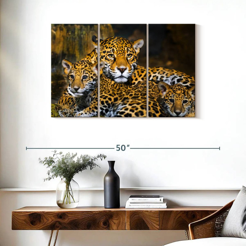 Baby Jaguar, 24" H x 38" W