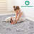  Ivory / Beige / Oriental Doormat Rug-1173084118