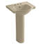Veer™ Ceramic Pedestal Bathroom Sink with Overflow-10942336-19195676-46044463