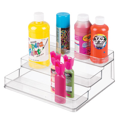 Linus Freestanding Plastic Spice Rack with Adjustable Racks