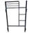 Athalie University 1.5" Heavy Duty Steel Bunk Bed with Built-in Guardrails & Ladders-658540396