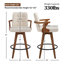 Lorant Swivel Bar Stool-135140523-135140501