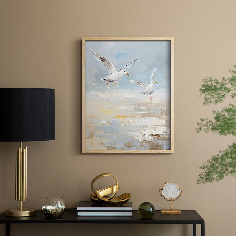 NAUTICAL Series CDLXIII Framed Print - Solid Wood, Natural, 30" H x 24" W