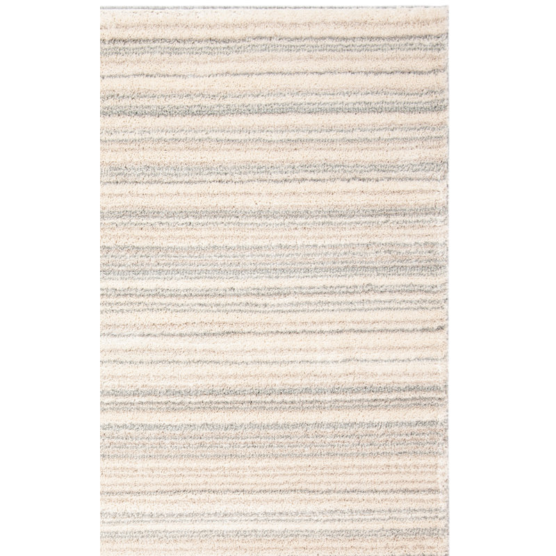 Tapis à rayures Patryk Performance, Rectangle 4 pi x 6 pi