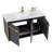 42 " W Single Vanity Bathroom Vanity With Vitreous China Top-306241665-306241785