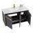 48'' Single Bathroom Vanity with Vitreous China Top-289511481-289511493