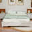 Wood Platform Bed Frame,Retro Style Platform Bed with Wooden Slat Support,-1269623217-1269623216